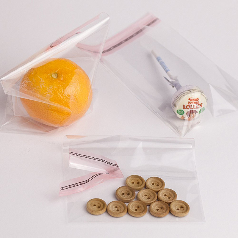 Bolsa de embalaje transparente autoadhesiva personalizada de OPP/PE/CPP/BOPP/PP para ropa y alimentos