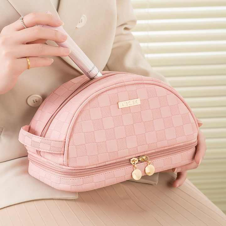 Bolsa de maquillaje personalizada al por mayor, estuches de cosméticos para mujeres