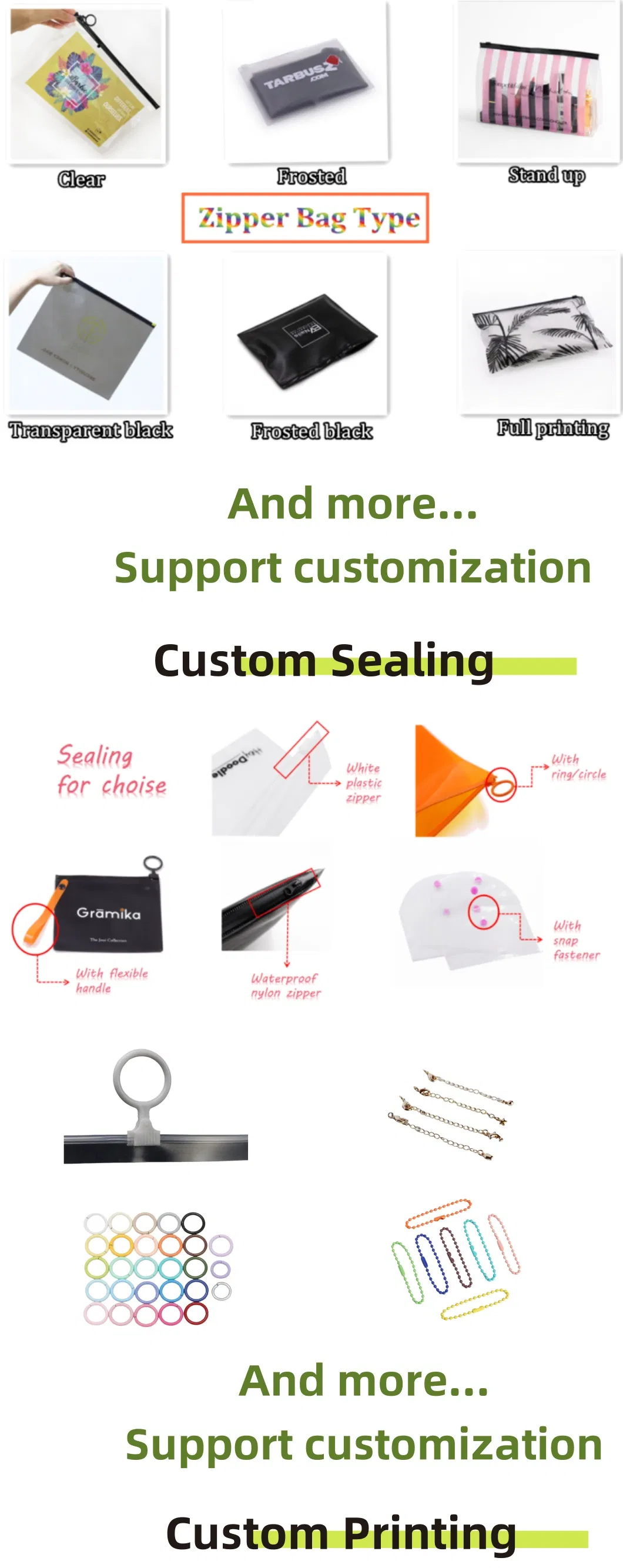 Bolsa de ropa de plástico PVC transparente con logo impreso personalizado, bolsa de camiseta con cremallera para empaquetar prendas