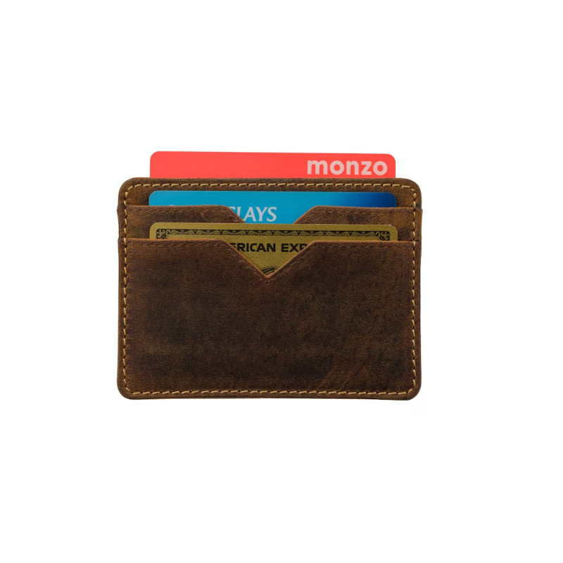 Fábrica de Carteras de Cuero Tamaño y Color Personalizados Bolsa de Dinero Portatarjetas Portapassaporte