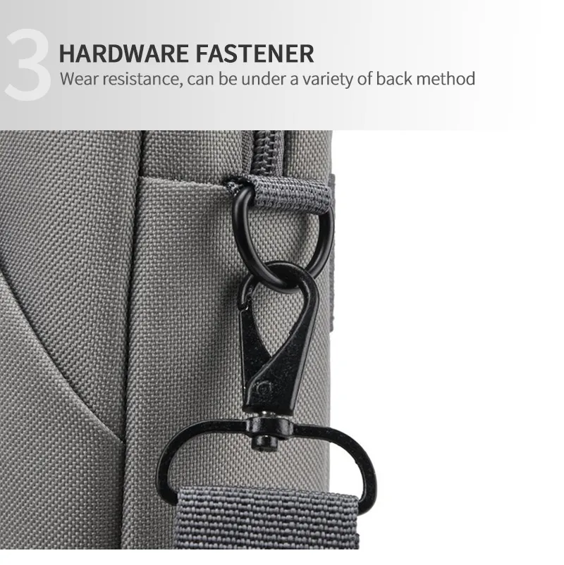 Bolsa de mensajero para computadora de un solo hombro, maletín de negocios para viajes, impermeable, para laptop, para mujeres