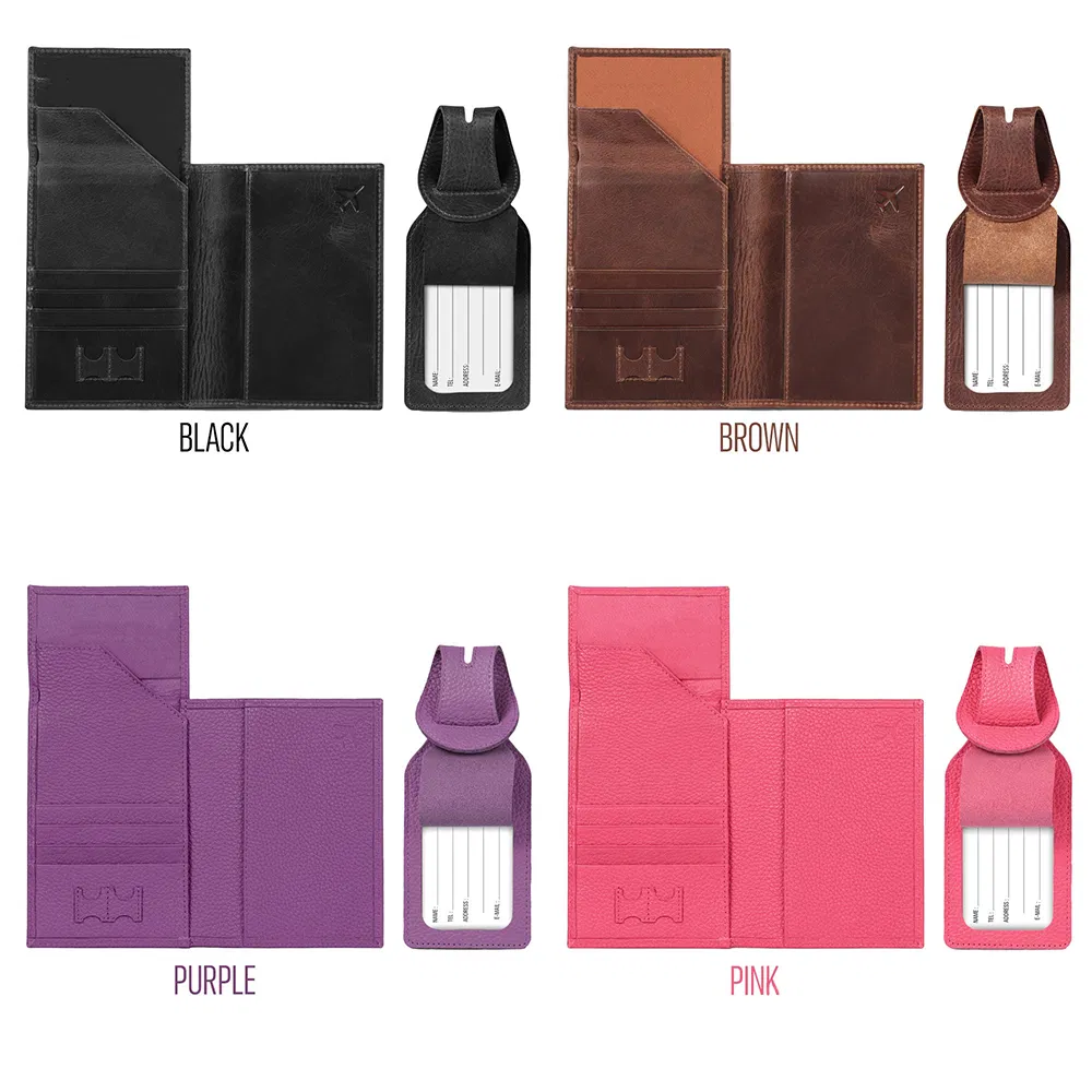 Funda de pasaporte de cuero PU personalizada, porta pasaporte, cubierta de pasaporte, billetera para tarjetas de viaje, soporte de pasaporte con bloqueo RFID