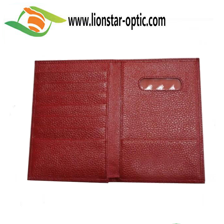 2021 Funda de Pasaporte de Cuero con Logo Debossed, Cubierta de Pasaporte para Viajes, Cartera de Pasaporte de Cuero