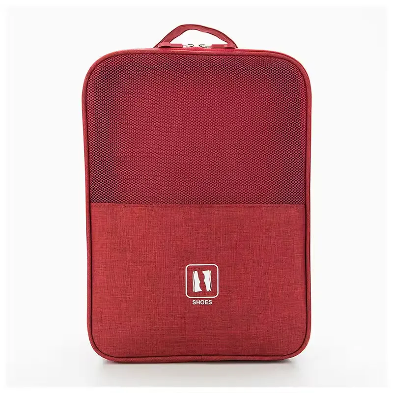 Bolsa de almacenamiento de zapatos multifuncional clásica de impresión digital - Tela Oxford impermeable