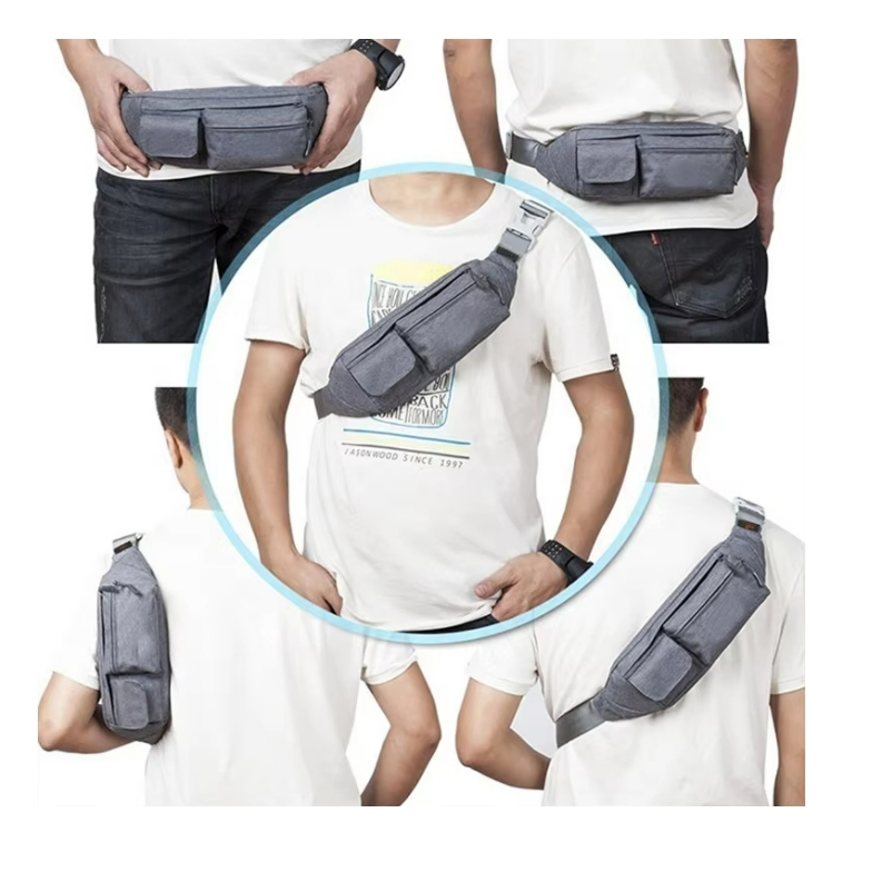 Bolso de cadera ligero y popular para hombres y mujeres, ideal para correr, hacer jogging y montar en bicicleta