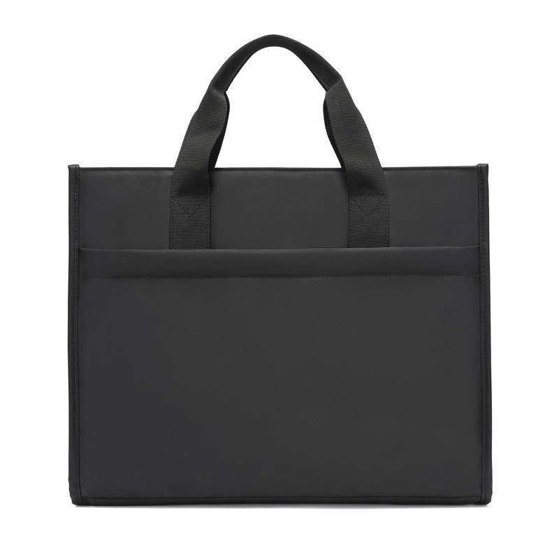 Bolso de mano Xianghui para viajes de negocios, bolso de oficina casual para hombres, maletín de tela Oxford