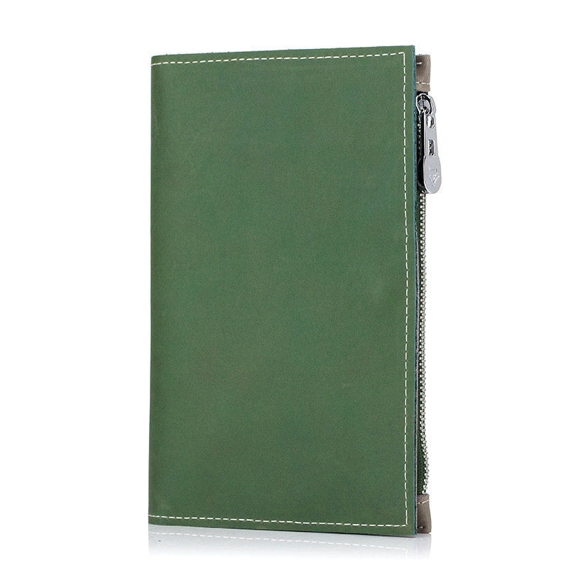 Funda de Pasaporte de Cuero con Ranuras para Tarjetas de Crédito para Viajes