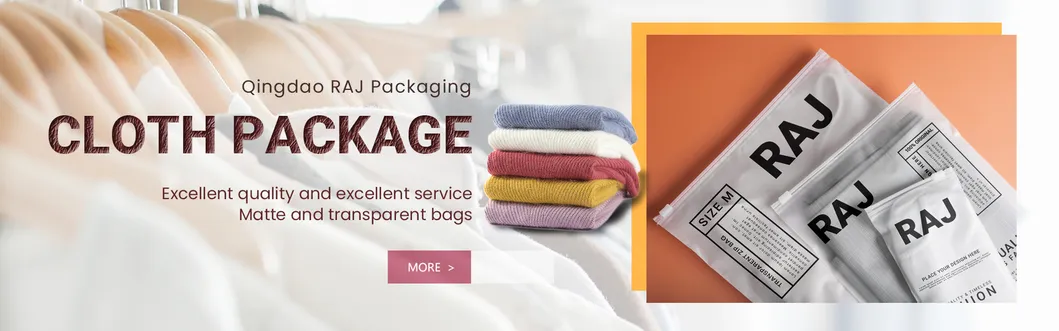 Bolsas de embalaje personalizadas para ropa, bolsas de plástico biodegradables para prendas, bolsa de embalaje para prendas