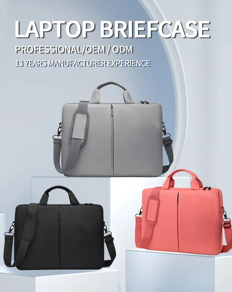 Bolsa de mensajero para computadora de un solo hombro, maletín de negocios para viajes, impermeable, para laptop, para mujeres