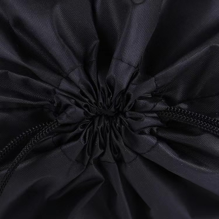 Bolsa de cordón personalizada al por mayor con logo, mochila de nylon y poliéster, bolsas de zapatos con cordón