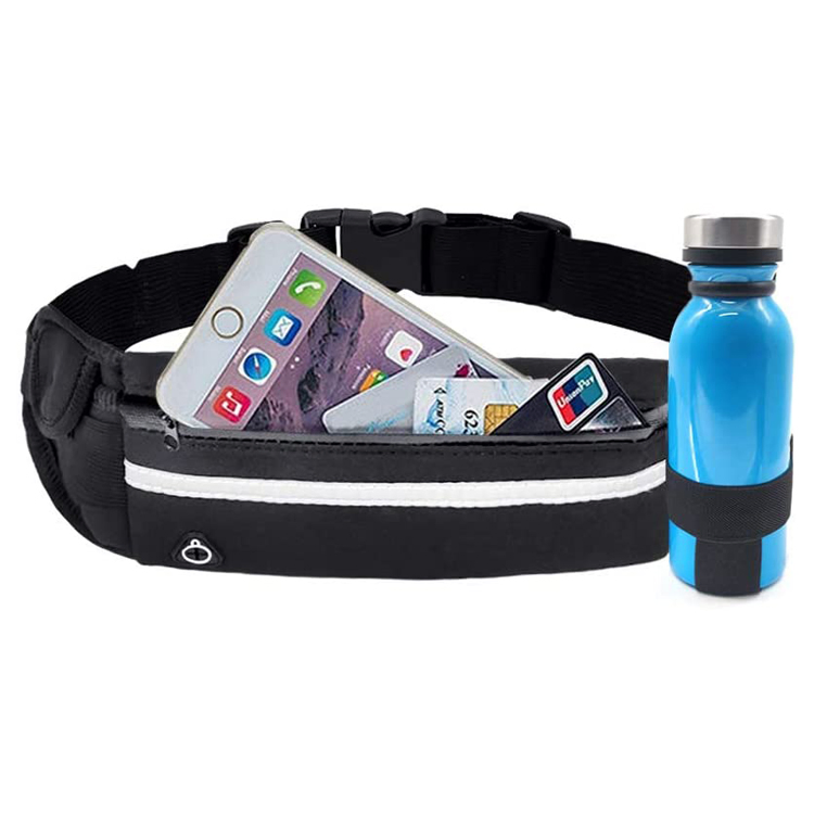 Mochila de cadera impermeable y resistente al sudor, versátil y personalizada, para deportes al aire libre, fitness, cinturón para correr, ciclismo, almacenamiento de teléfono móvil