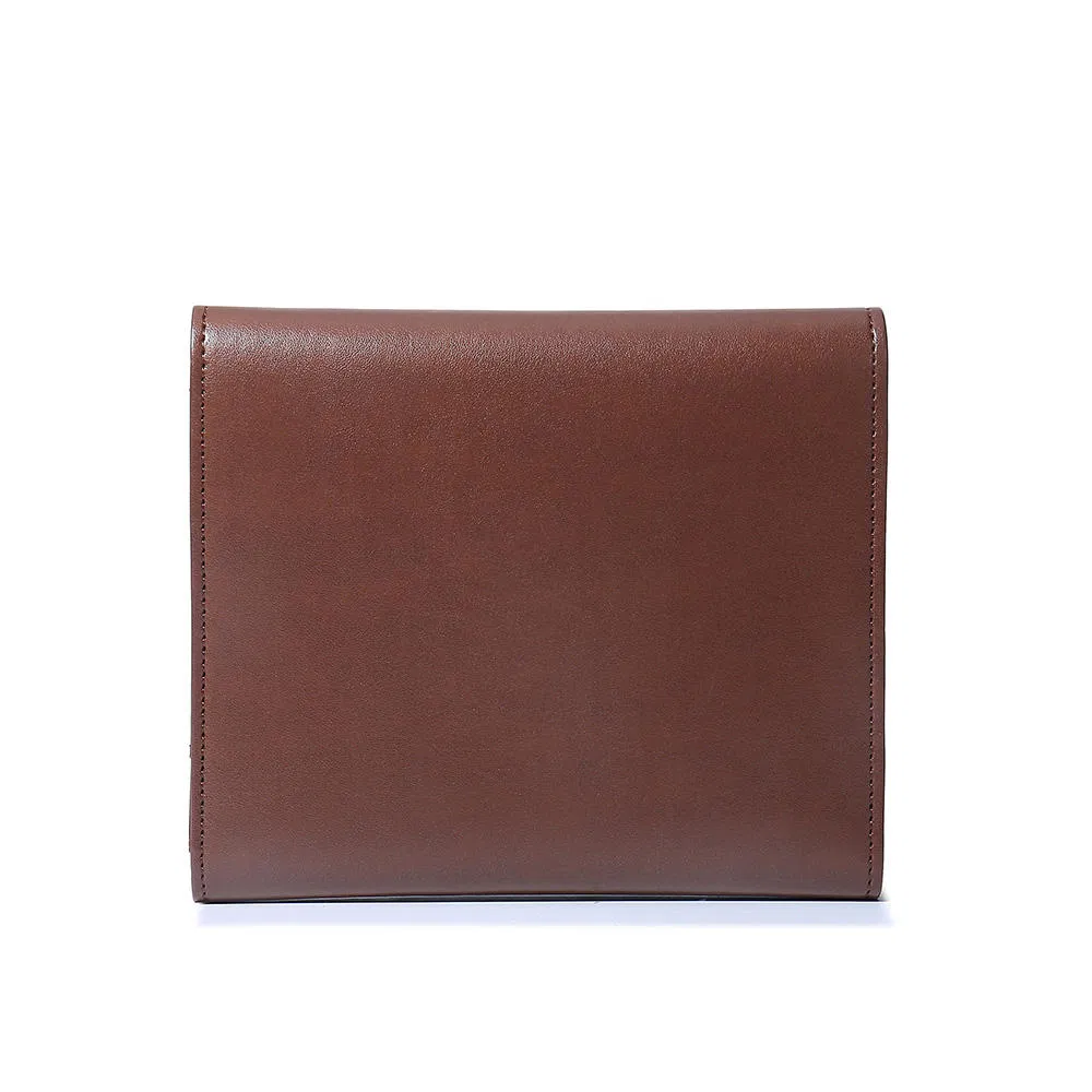 Billetera de pasaporte trifold RFID premium organizador de viaje bolsa portapasaporte (MFW3137)