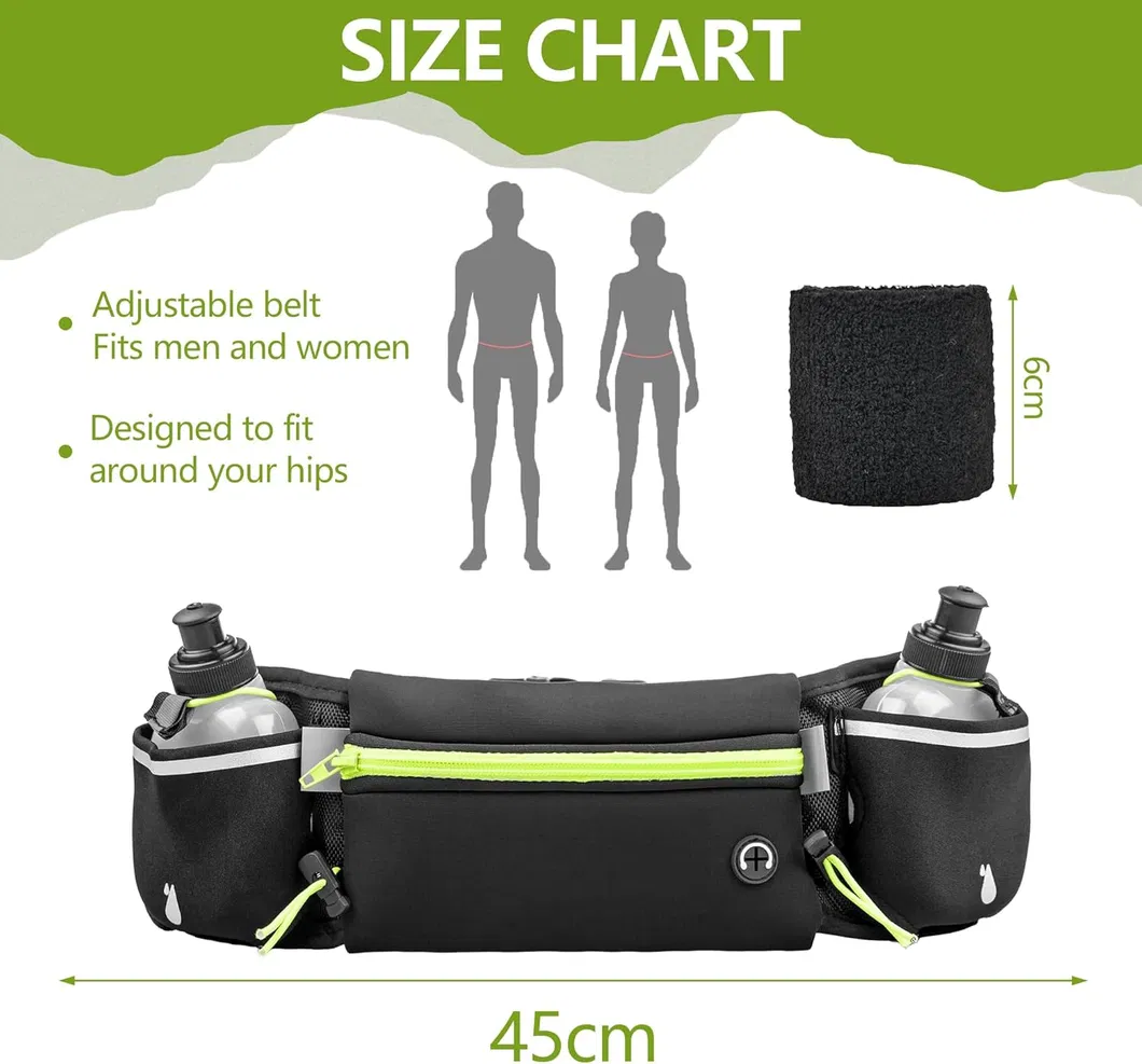 Cinturones de Correr para Mujeres y Hombres - Soporte para Teléfono