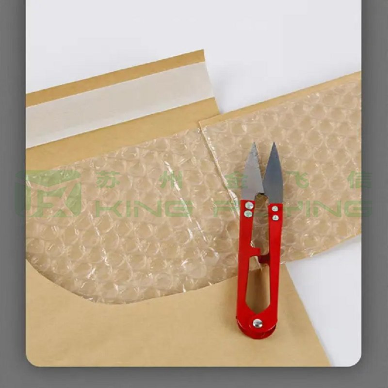 Sobre acolchado de papel kraft personalizado, bolsa de papel de envío, pouch personalizado, embalaje impreso, bolsas de embalaje para ropa
