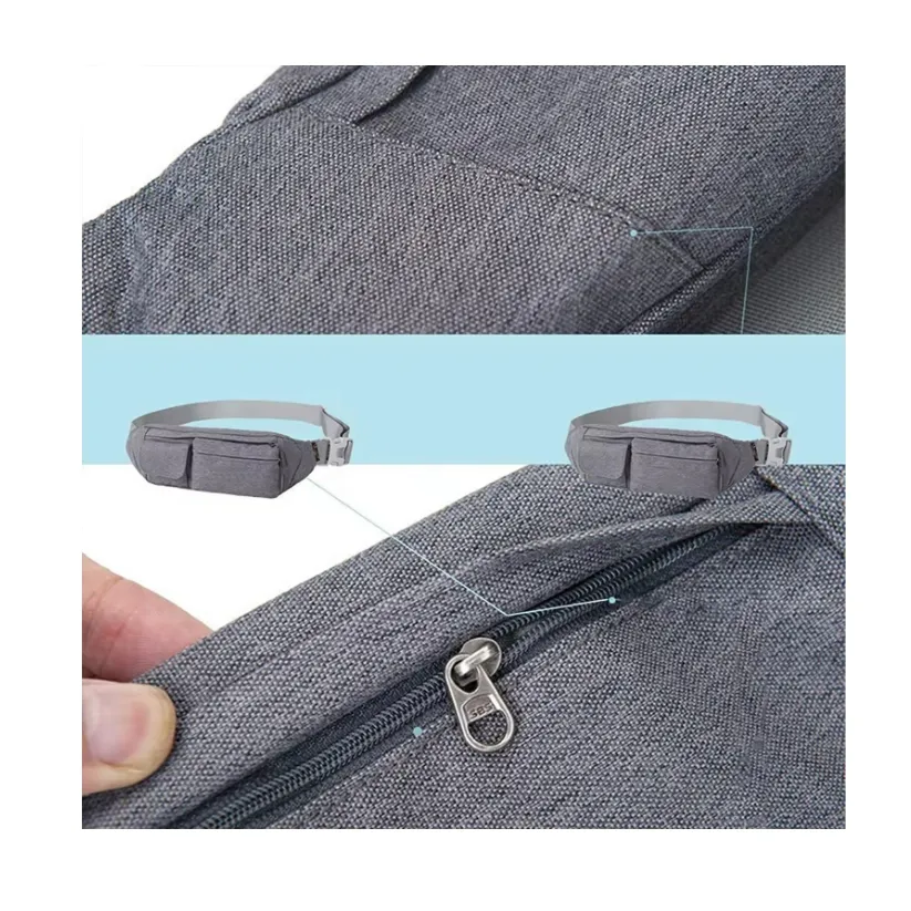 Bolso de cadera ligero y popular para hombres y mujeres, ideal para correr, hacer jogging y montar en bicicleta