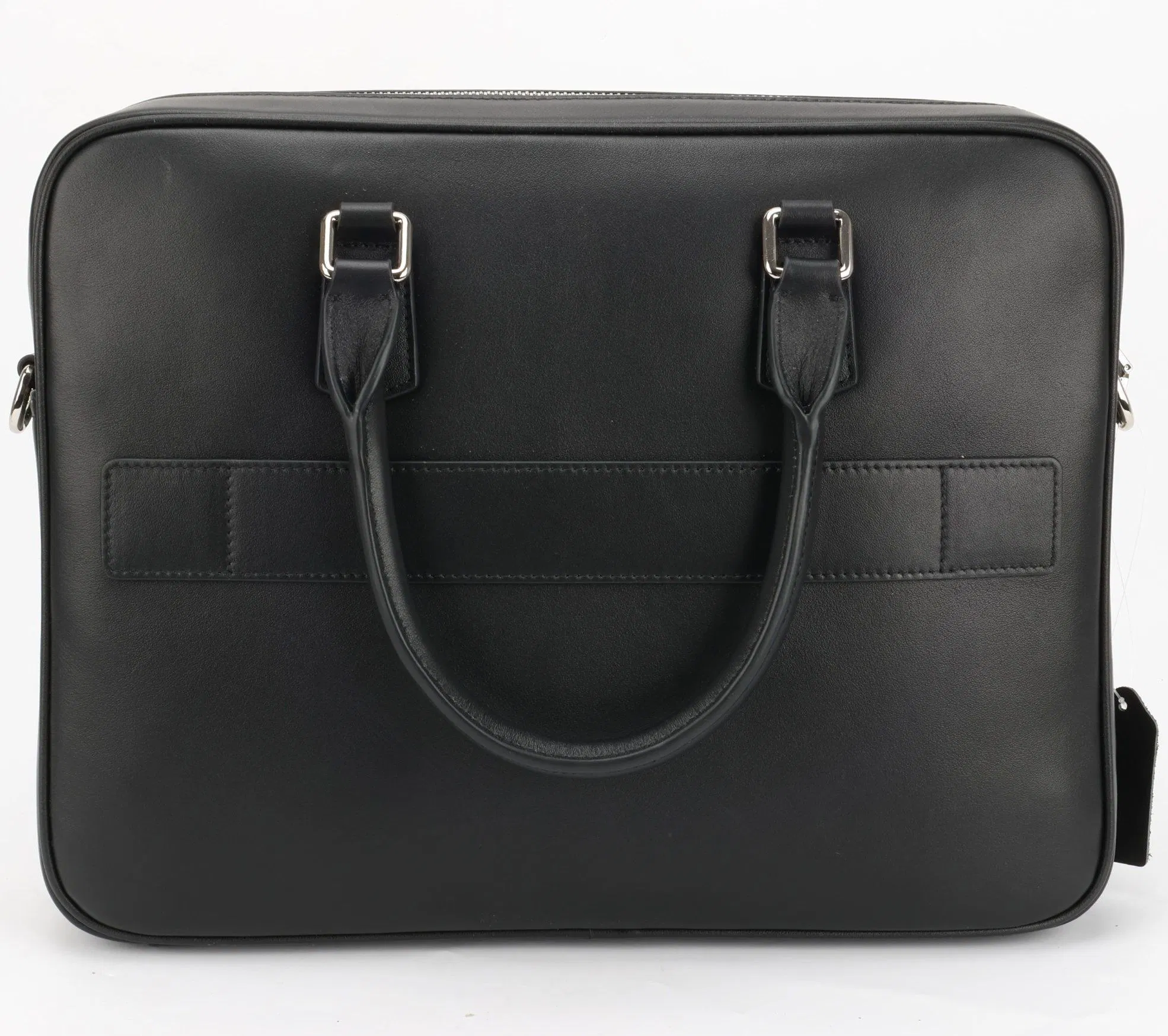 Bolso de negocios para hombres de alta calidad, de cuero genuino, gran capacidad, maletín multifuncional