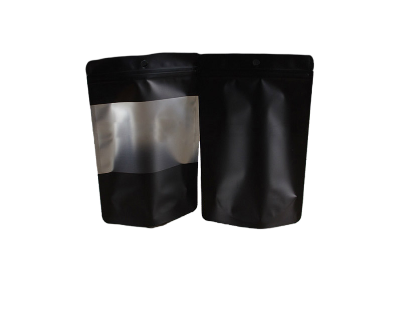 Bolsas de embalaje de plástico con cierre de cremallera mate y mate para ropa, como calcetines y ropa interior