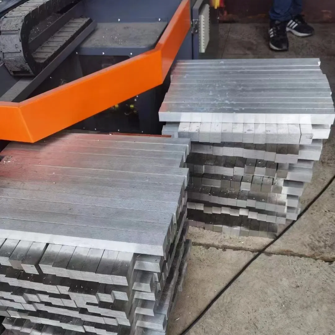 Hairline Finishing 304 316L Stainless Steel Flat Bar / Square Bar for Handrail