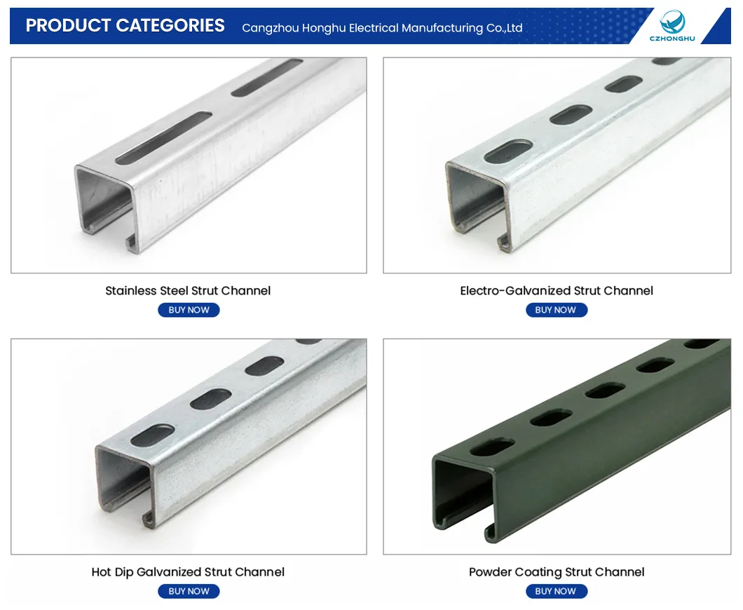 Galvanized Strut C Channel