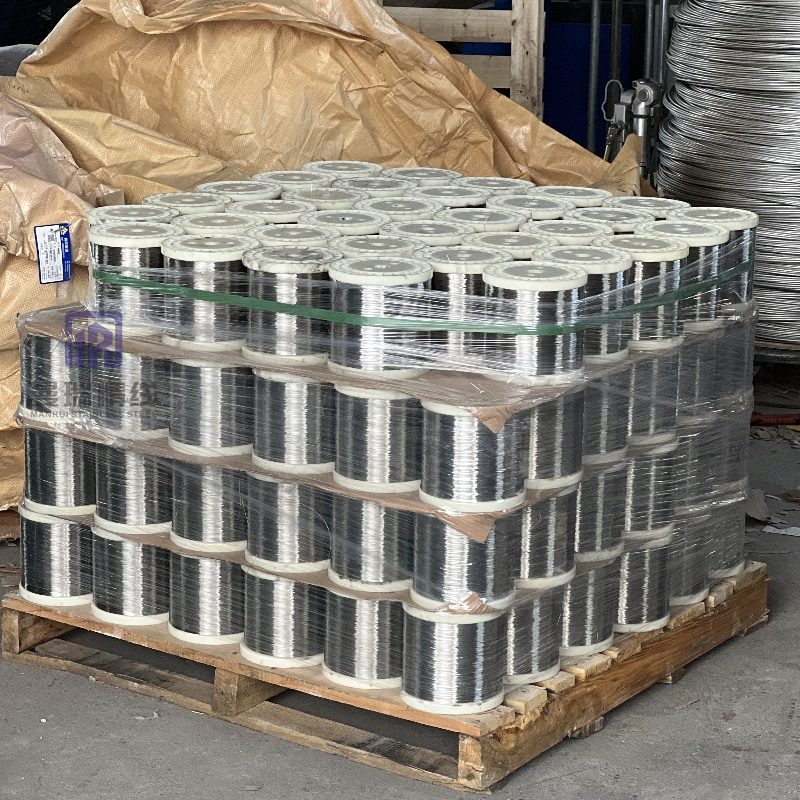 304 Good Factory Bright Stainless Steel Metal Soft Galvanized Round Fencing Spring Wire