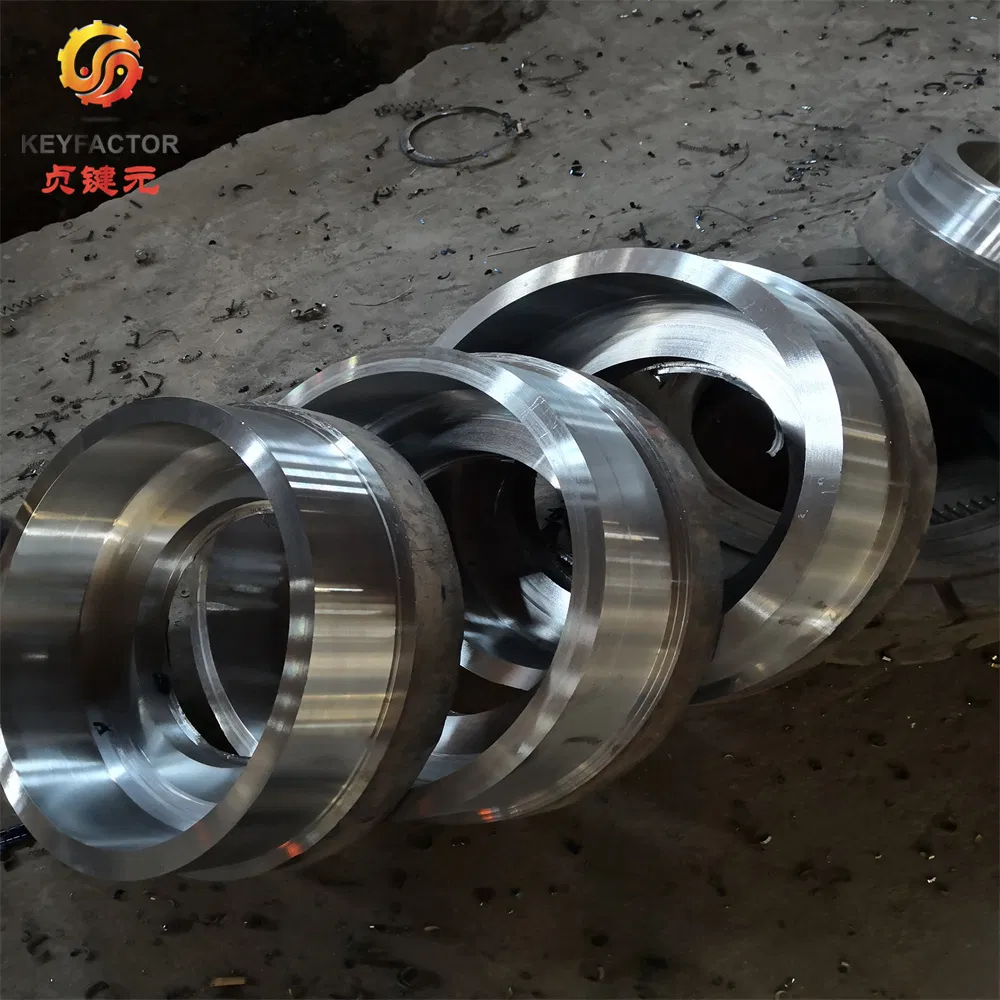 Carbon Structure Steel Ring Forging for Truck/Train Nave of Wheel /Petrochemical Industry/Oil Drilling Machine/Mining Machinery Precision CNC Machining Services