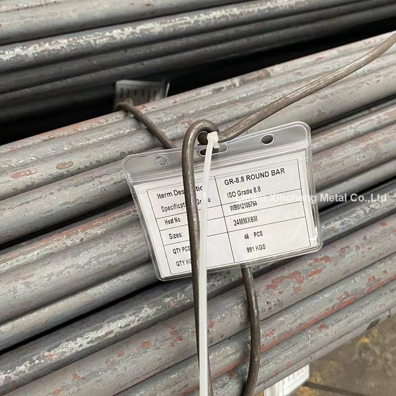 Qt Steel Round Bar 40cr Gr. 8.8 for Threaded Rods / ISO 8.8 5140 40cr Qt Steel Round Bar for Anchor Bolt