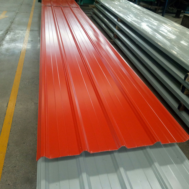 Baowu Steel Z275 Aluzinc Roofing Sheet Corrugated Color Coated Galvanized PPGI/PPGL Sheet