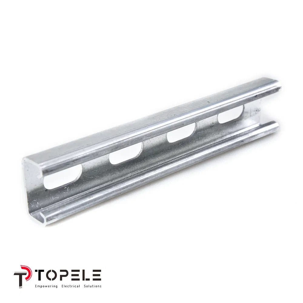 Unistruct C and U Slotted Galvanized Shaped Steel Profile Strut Channel
