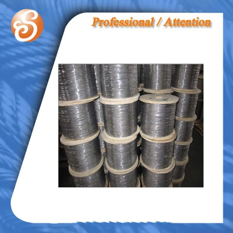 High-Quality 304 316 Stainless Steel Wire Rope, 3mm Diameter
