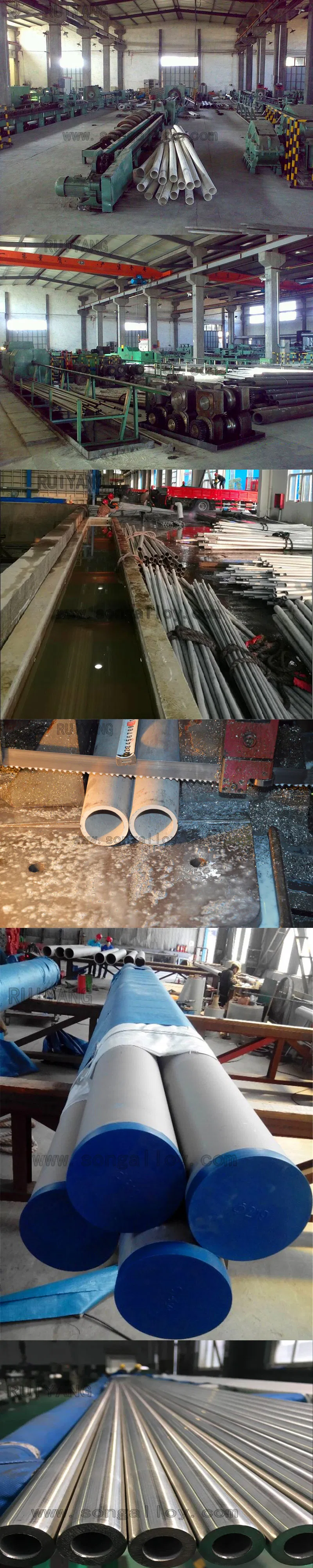 Stainless Steel Pipe Production
