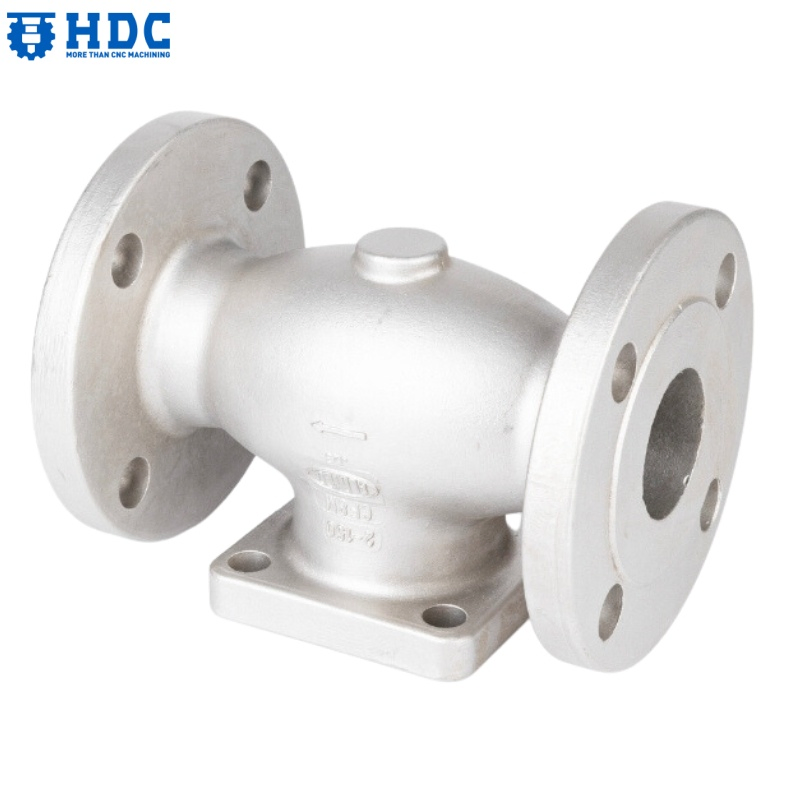 Lost Wax Casting Aluminum/Stainless Steel Casting Gate Valve Body Precision Casting Part Investment Casting