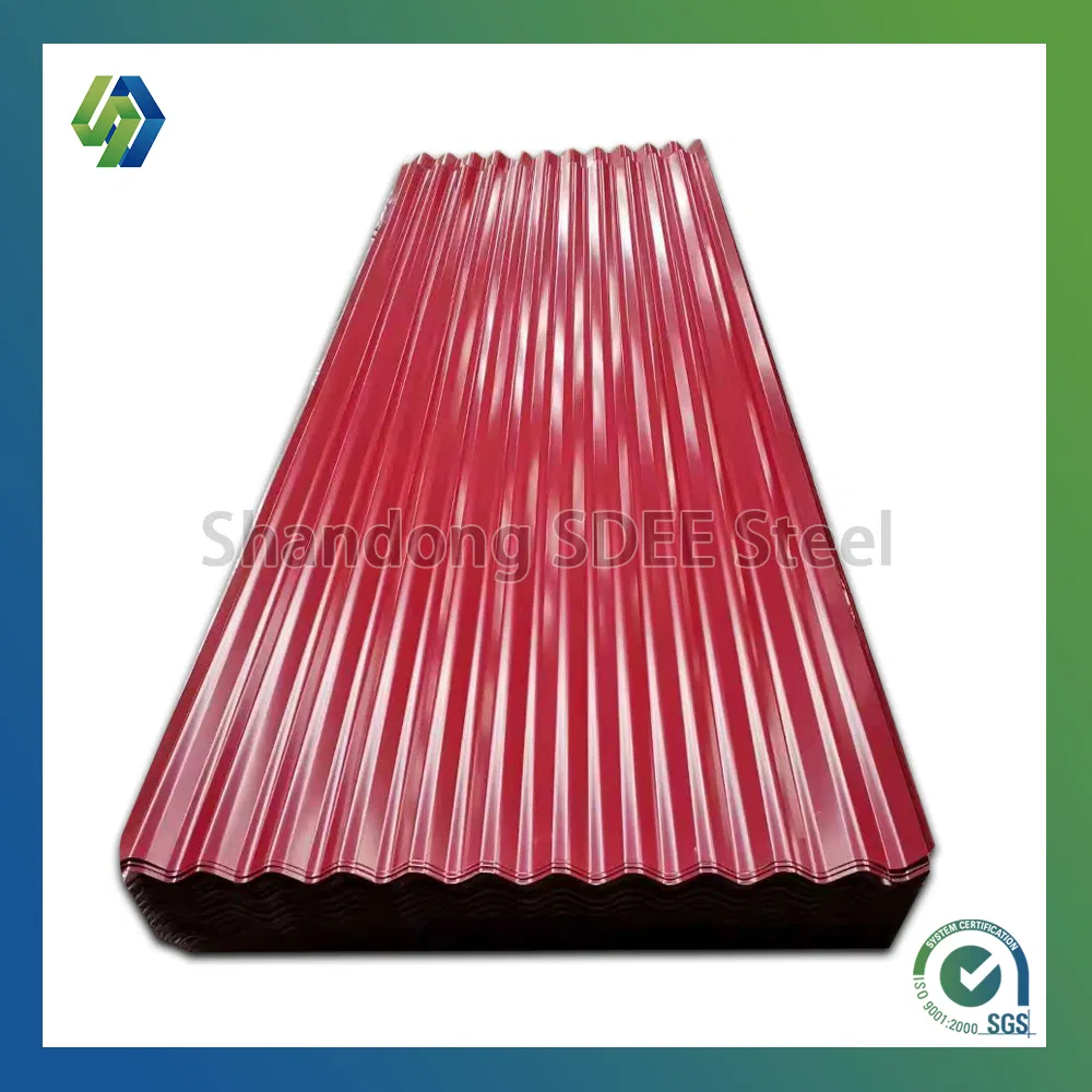 Ral Color Sheet Metal Material Roofing PPGI Roofing Prepainted Galvanized Steel for Building
