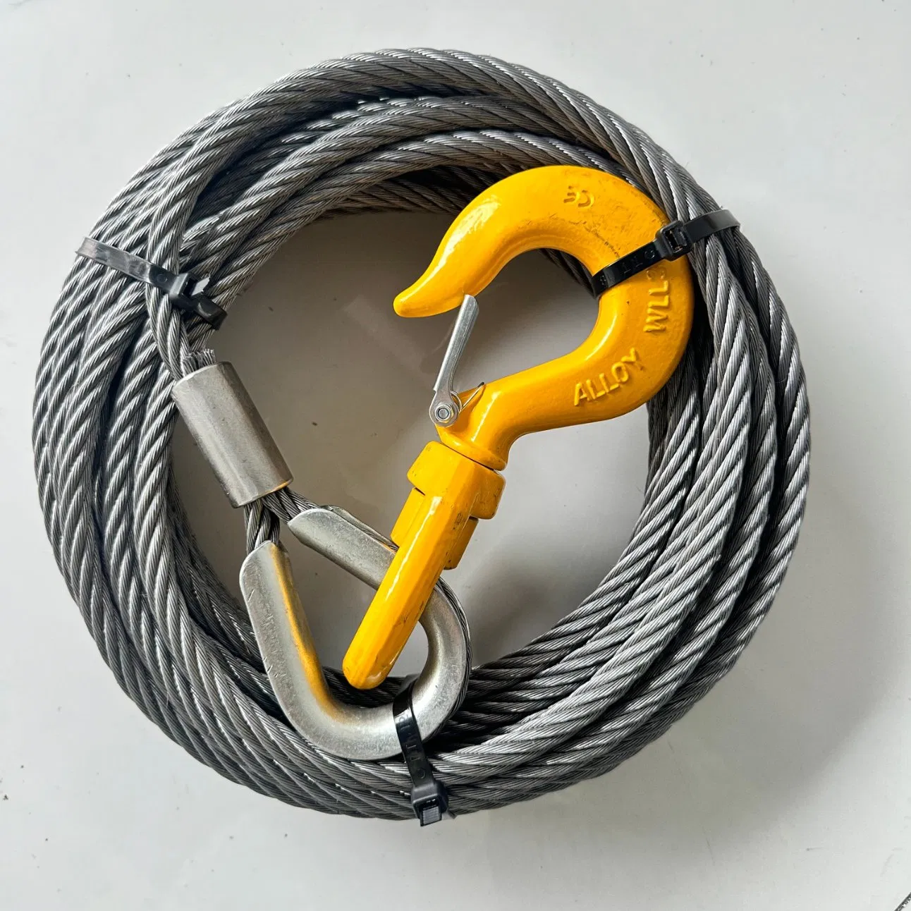 Customized Steel Wire Cable Lifting Sling with Hooks
