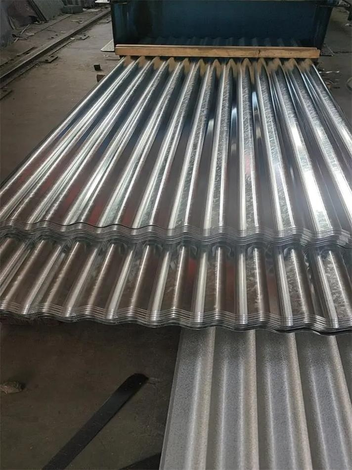 Single-sided galvanized steel