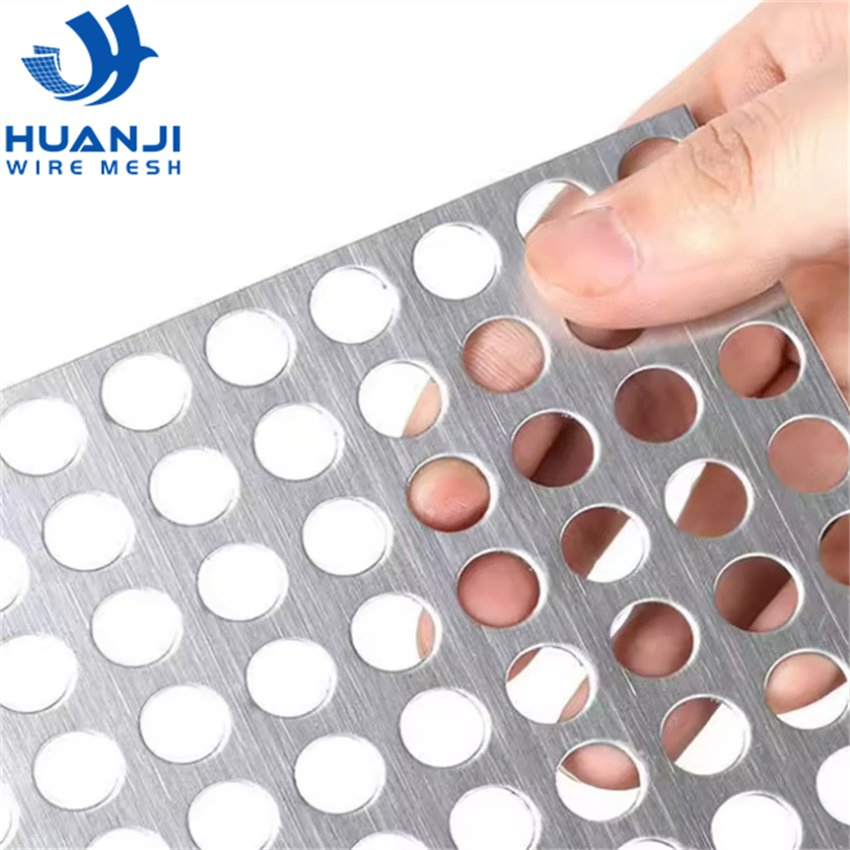 Stainless Steel Perforated Metal Mesh Round Hole Punching Mesh for Industrial