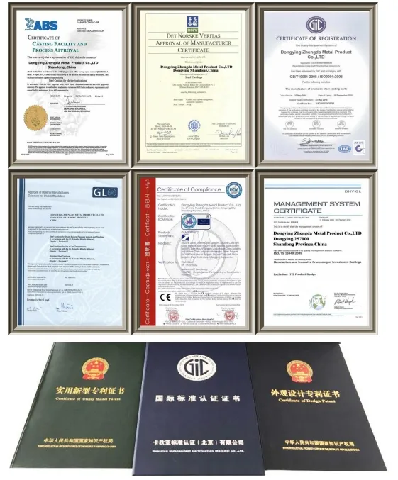 Certificates