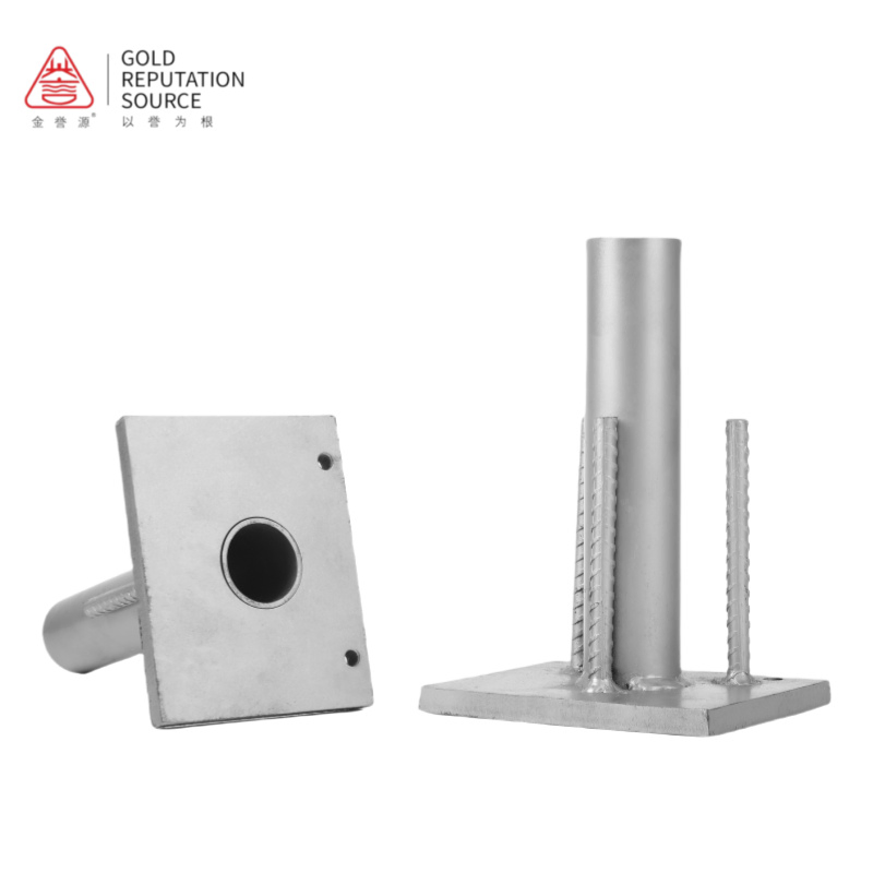 Construction Foundation Galvanizing Steel Plate Foundation Embedded Parts Steel Structure Embedded Parts