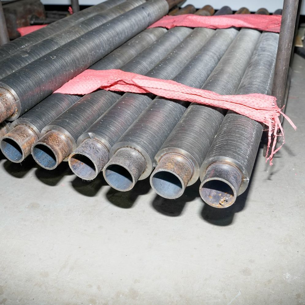 Robotic Laser Welded 304 Stainless Steel Finned Tube with Spiral Fins for Heat Exchanger OEM Factory Low Price