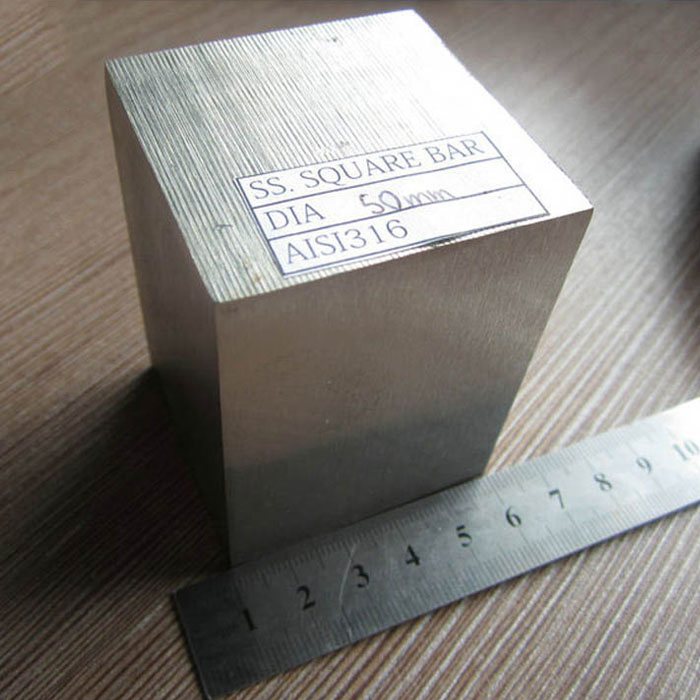 Cold Drawn SUS304 Alloy Steel Square Bars Stainless Steel Bars