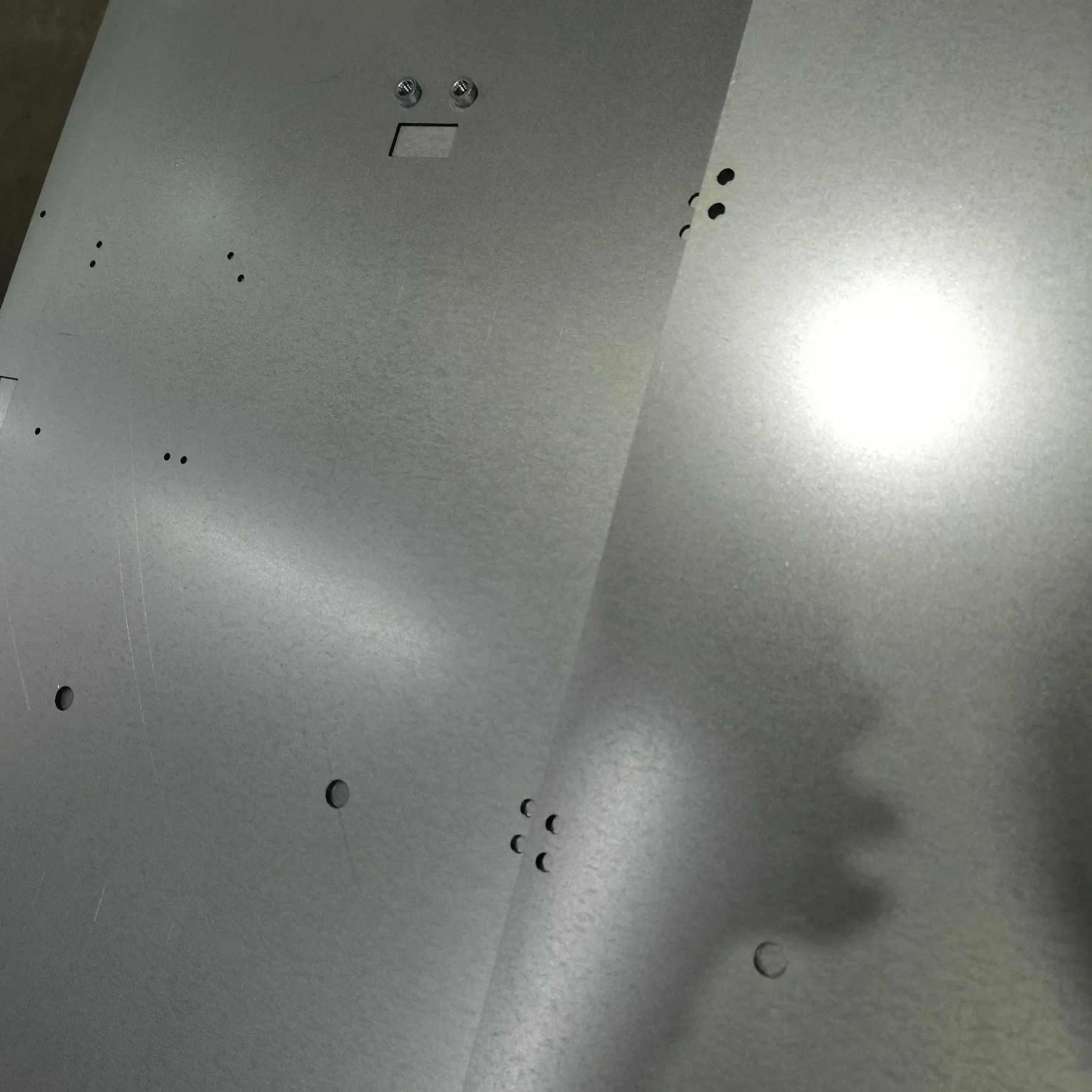 Hualei Heat Pump Laser Cutting Service Customized Steel Galvanized Metal Product