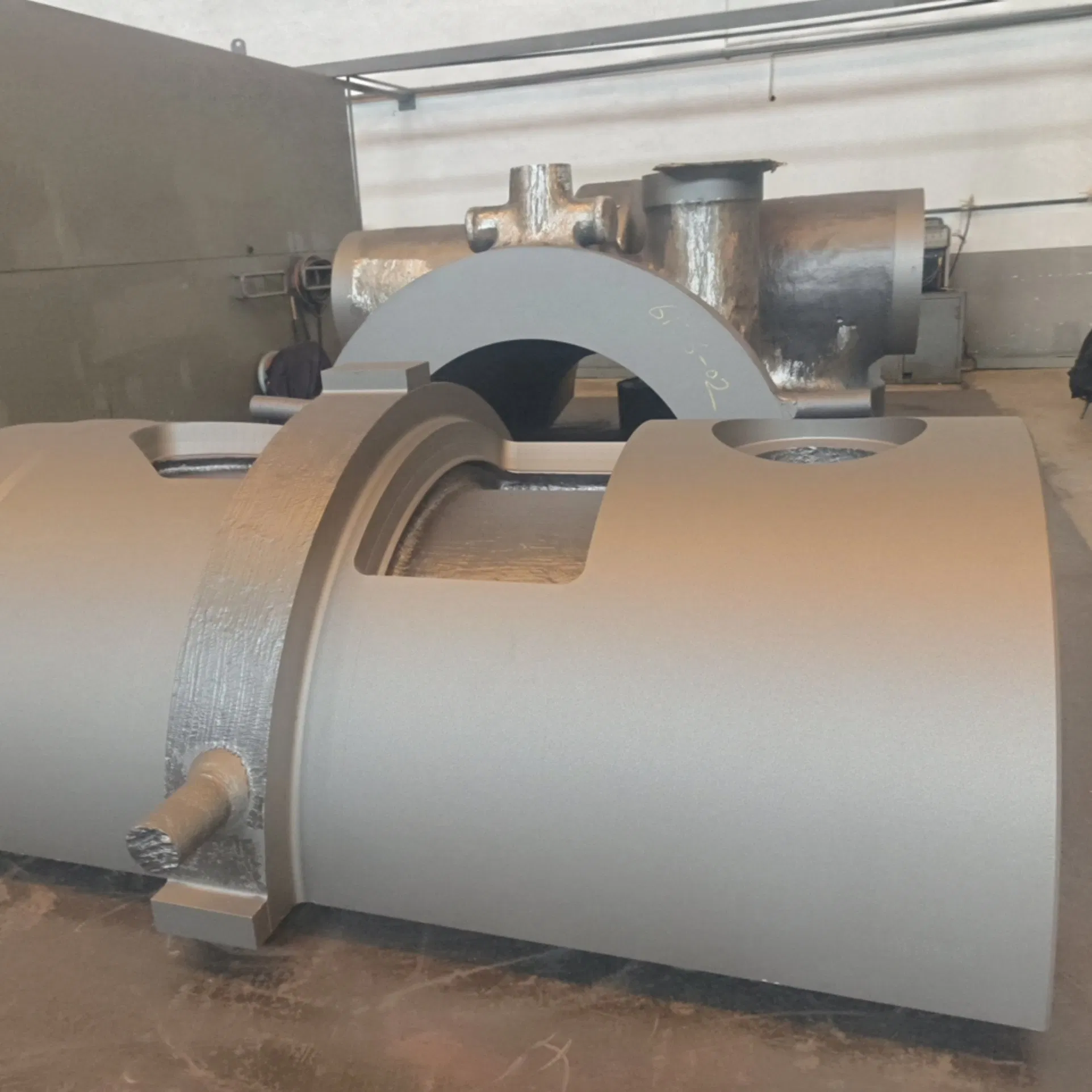 Custom Non-Ferrous Metal Alloy Machinery Foundry Steel Heat Resistant Nodular Gray / Grey / Ductile Iron Aluminum Sand Casting for Heavy-Duty Industry