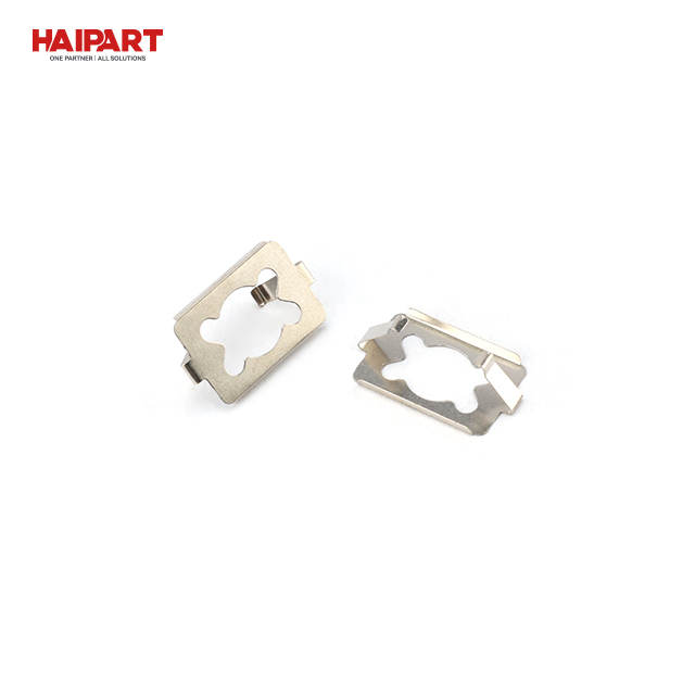 Stainless Steel Strip Hollow Structure Electrical Positioning Buckle Equipment Component Adapter Fastener MCB Parts