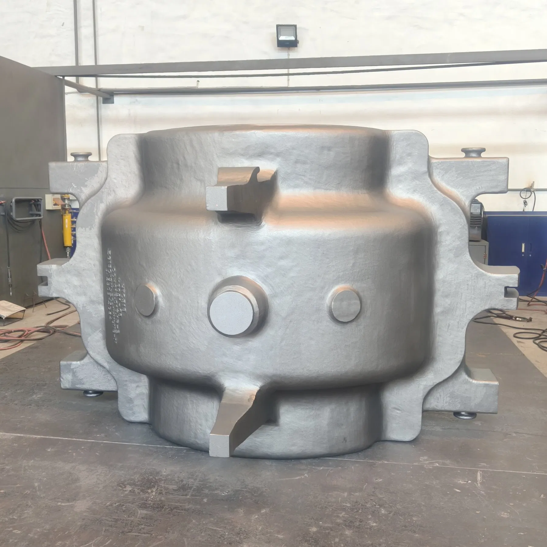 Custom Non-Ferrous Metal Alloy Machinery Foundry Steel Heat Resistant Nodular Gray / Grey / Ductile Iron Aluminum Sand Casting for Heavy-Duty Industry