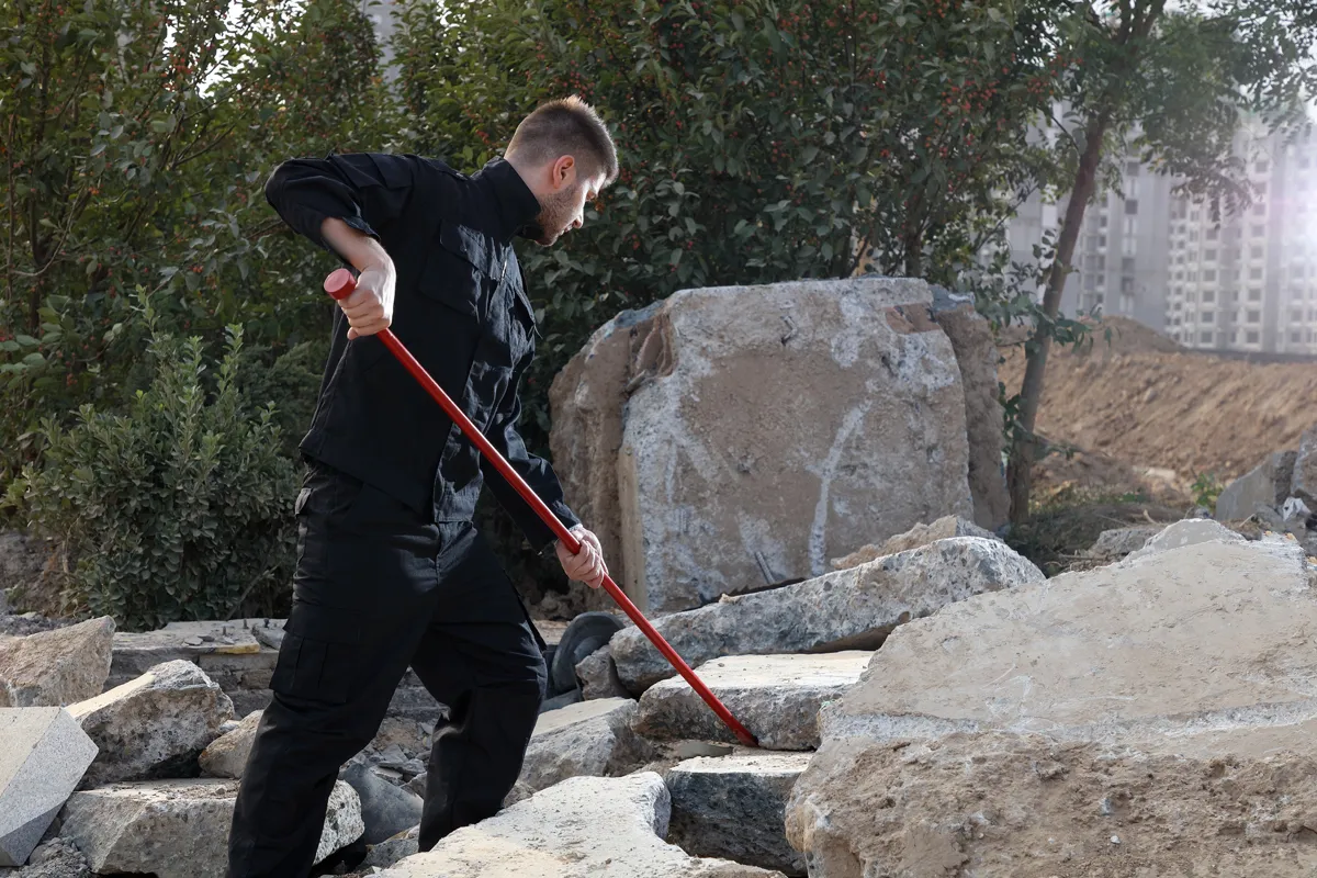 Forged Round Steel Digging Bar