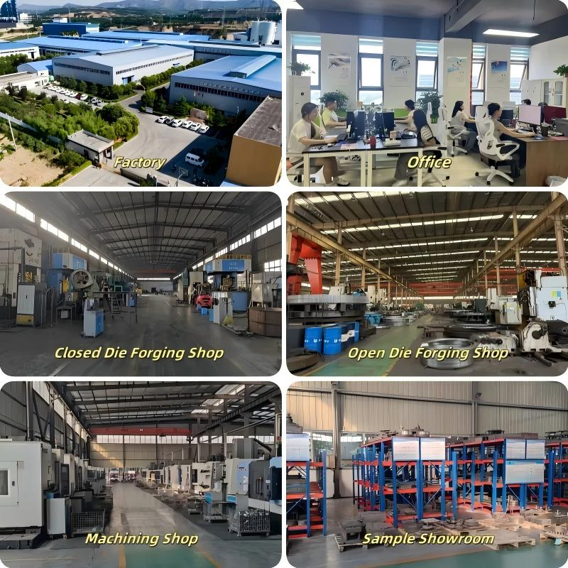 Customization Part CNC Machining Shaft Metal Steel Ring Forging for Machinery Parts