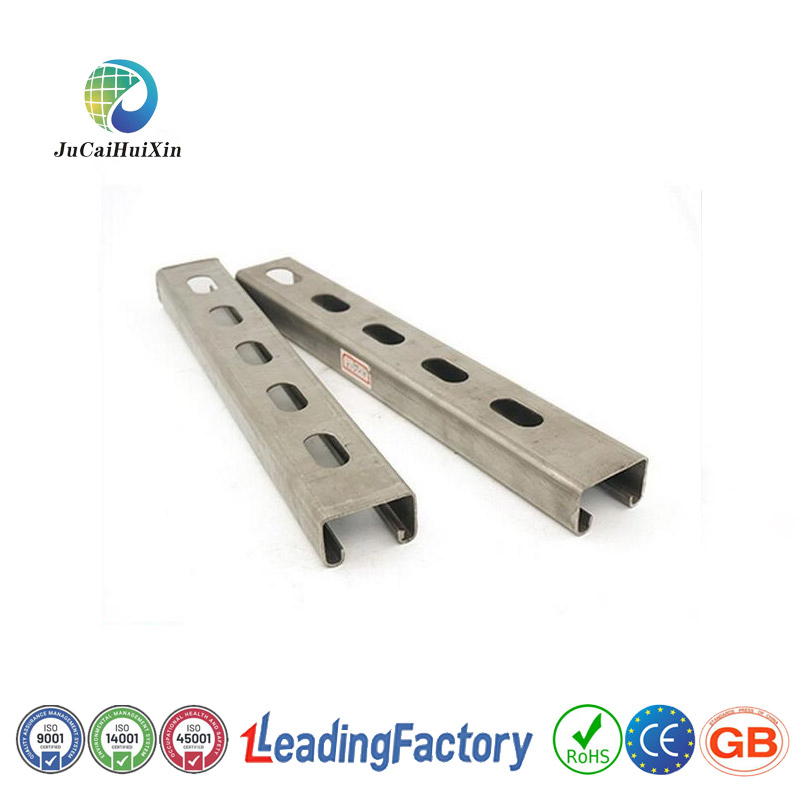 Jchx Hot Dipped Galvanized Steel C U Channel Structure for Solar Systems