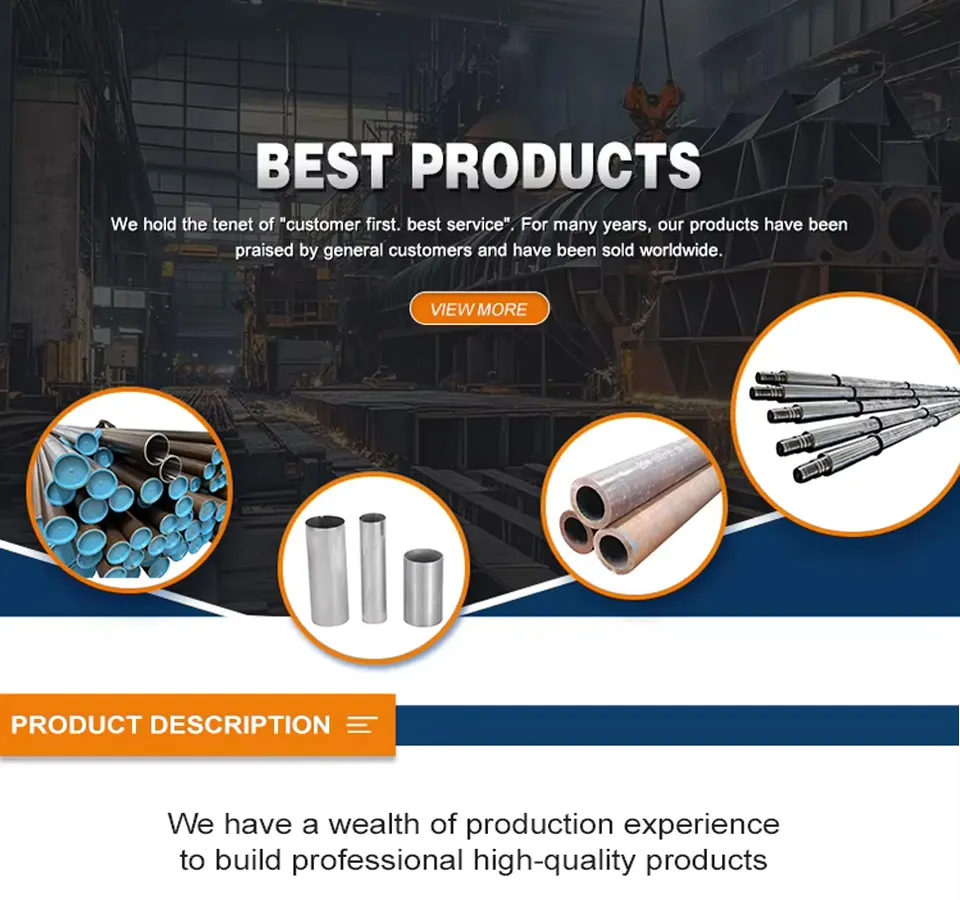 Direct Sales Steel Pipes Hydraulic Cylinder Tube Honed Tube