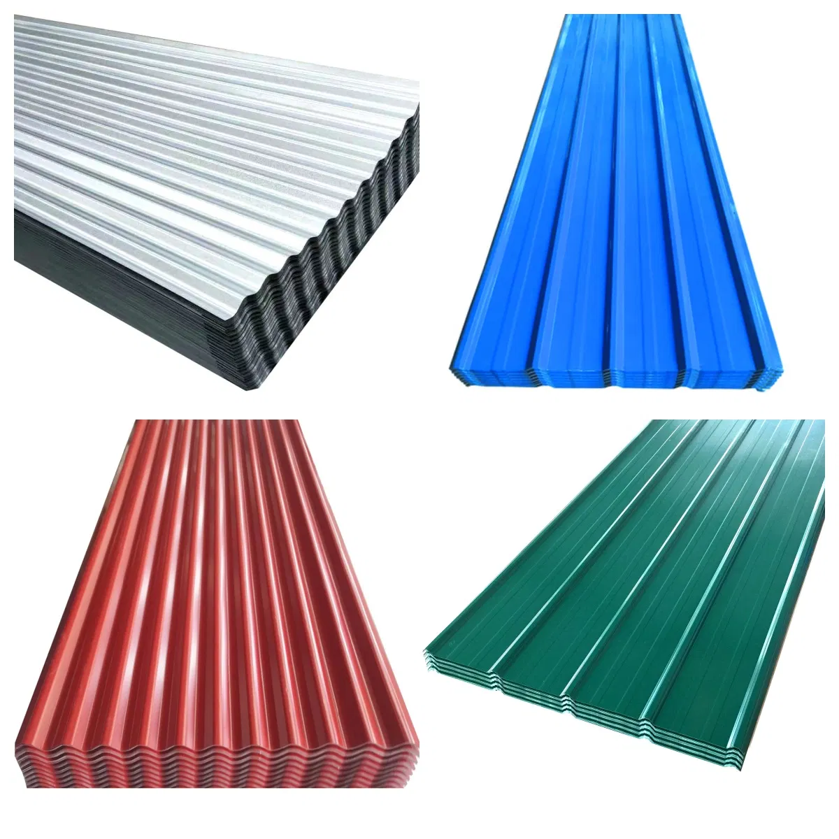 Cheap Metal Customized Color Coated Zinc Corrugated Steel Rooftop Sheet 0.45mm Color Roof Sheet