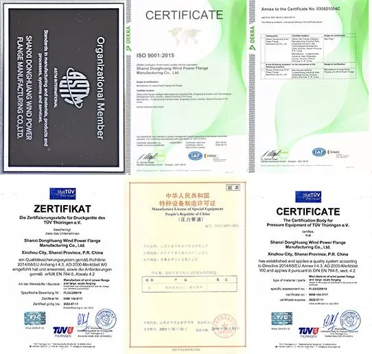 Quality Certificates