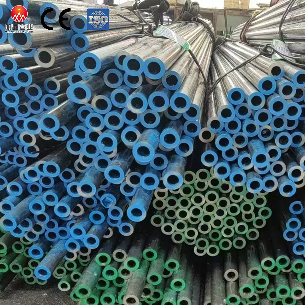 European Standard En10305 E215 E235 E355 Cold Rolled Black Carbon Seamless Cold Drawn Precision Steel Tube for Precision Applications